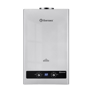 THERMEX BASIC B 20 D (Silver) Проточный газовый водонагреватель с электронным управлением, мощность 20 кВт, производительность 10 литров в минуту. Выгодная цена