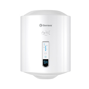 THERMEX Auga 30 V Slim Wi-Fi Узкий настенный электрический водонагреватель (бойлер), объем 30 литров, бак эмаль. Выгодная цена. Купить в Санкт-Петербурге